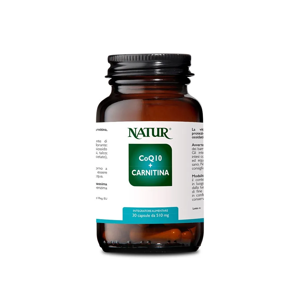 COQ10+CARNITINA 30 CAPSULE