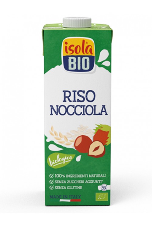 ISOLA BIO DRINK RISO NOCCIOLA 1L