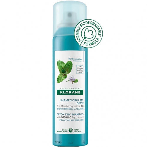 KLORANE SHAMPOO SECCO MENTA 150ML