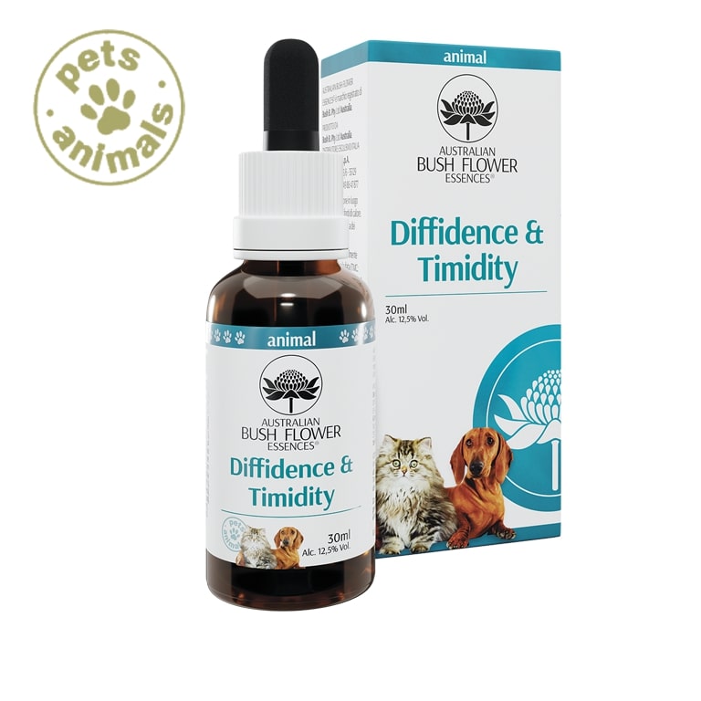 AUSTRALIAN BUSH FLOWER - DIFFIDENCE & TIMIDITY PETS GTT 30ML