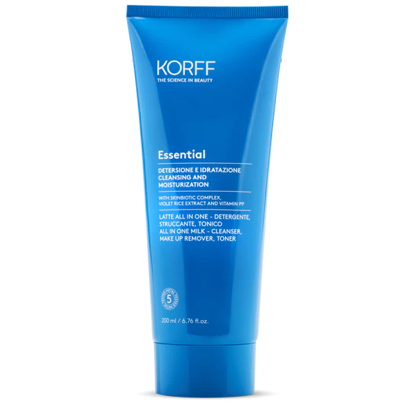 KORFF ESSENTIAL LATTE DETERGENTE STRUCCANTE TONICO 200ML