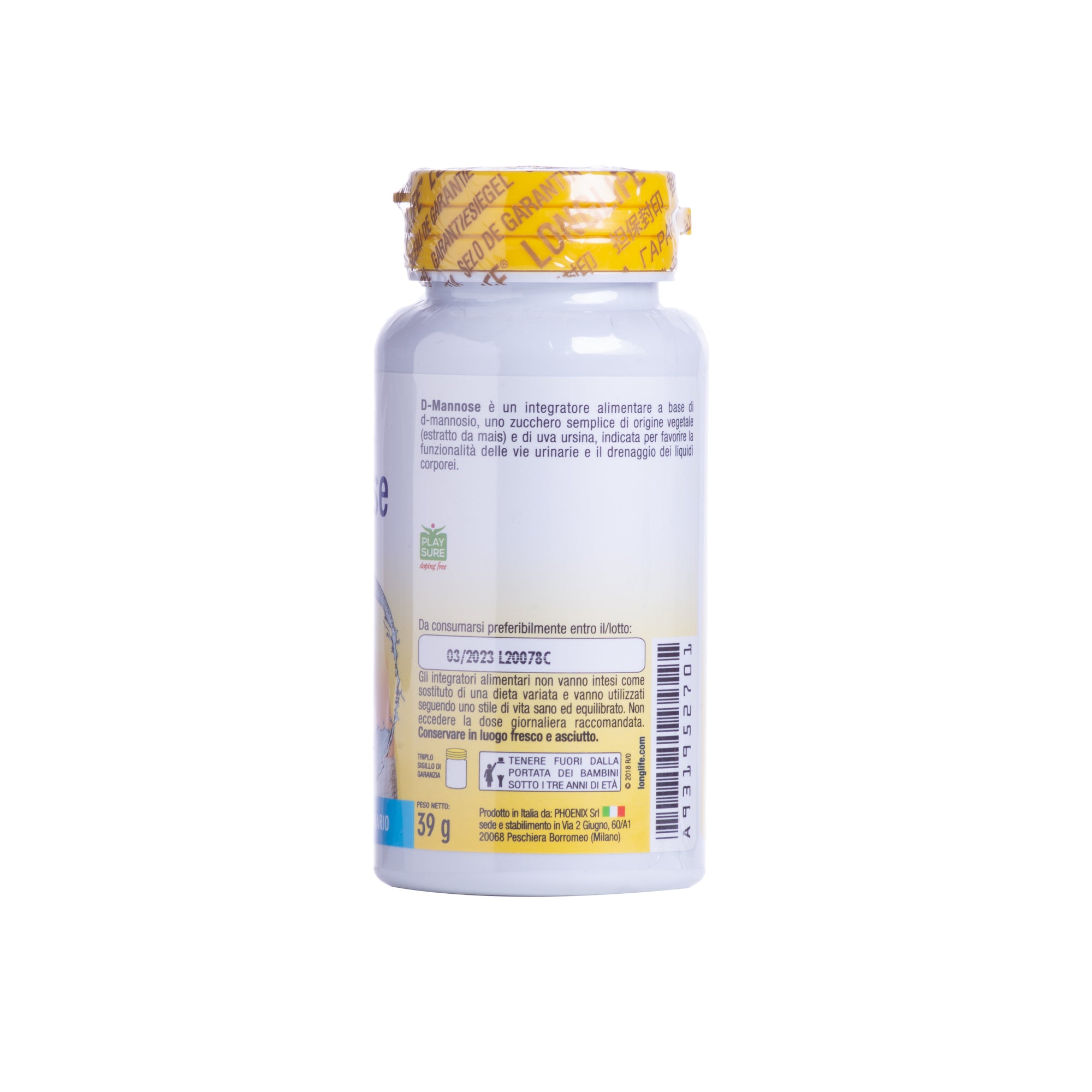 long life d mannose (d mannosio)