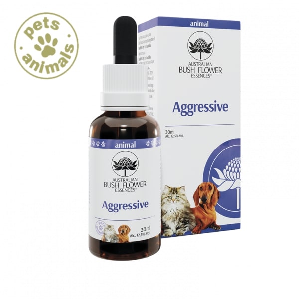 AUSTRALIAN BUSH FLOWER - AGGRESSIVE PETS GTT 30ML
