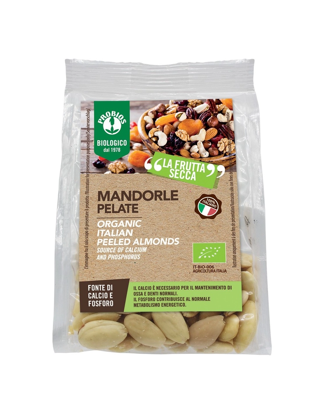 MANDORLE PELATE 125G