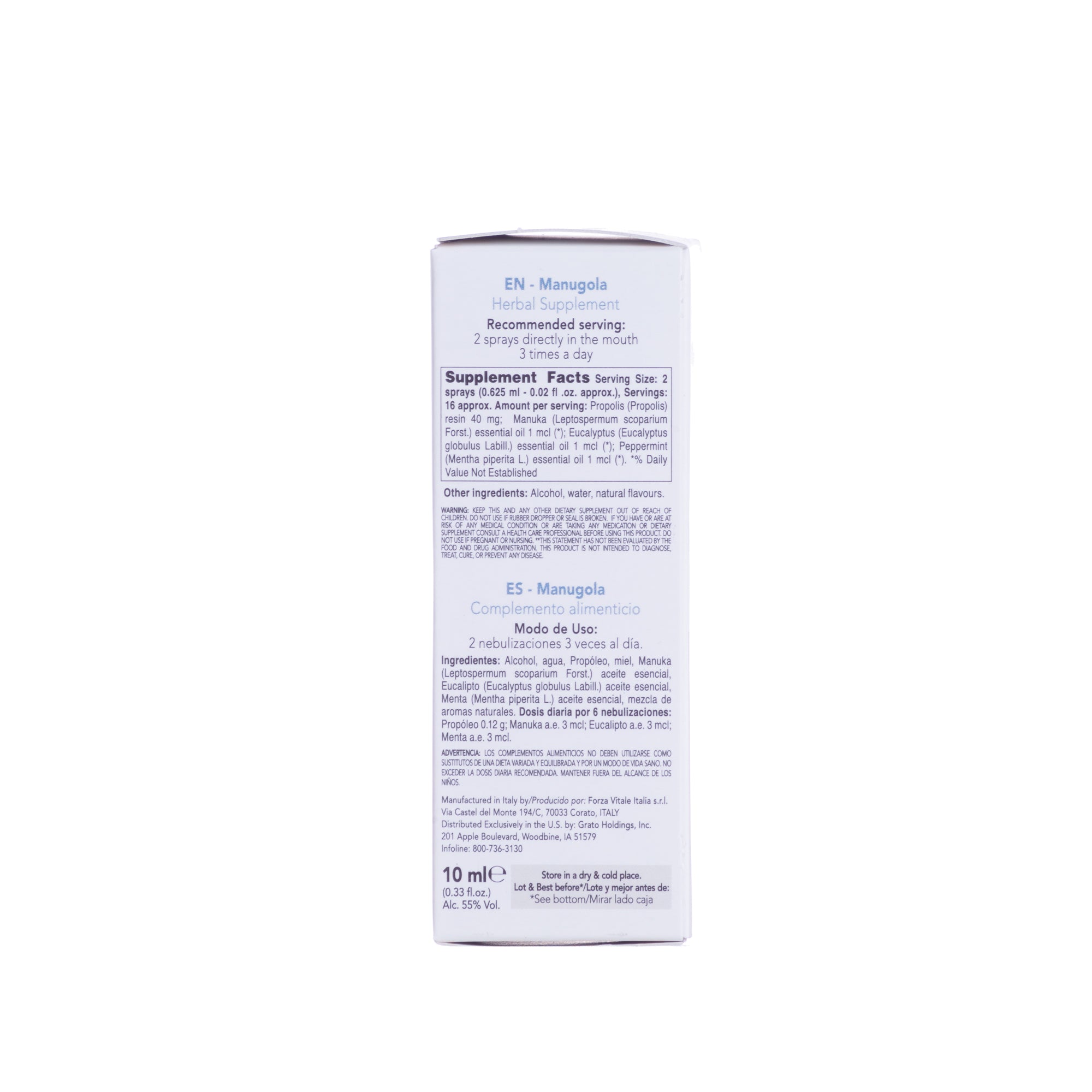 manugola spray ecosol