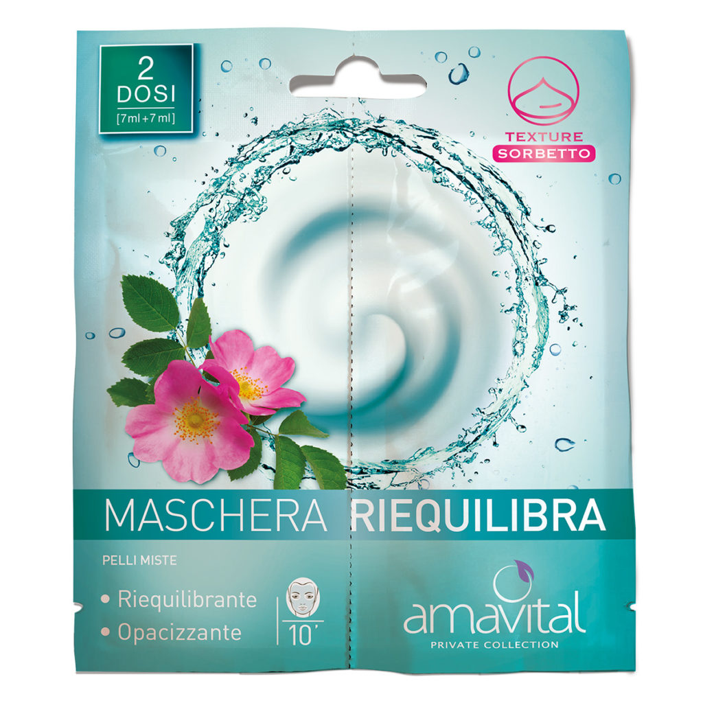 AMAVITAL PRIVATE MASCHERA RIEQUILIBRA 7+7ML