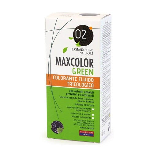 MAX COLOR GREEN 02 CASTANO SCURO NATURALE