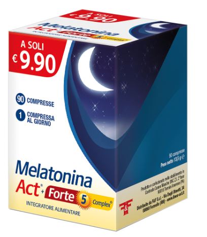 MELATONINA ACT 1MG 5COMPLEX FORTE 90 COMPRESSE