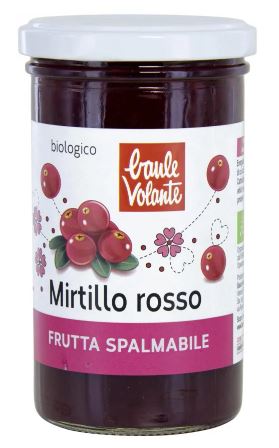FRUTTA SPALMABILE MIRTILLI ROSSI 280G