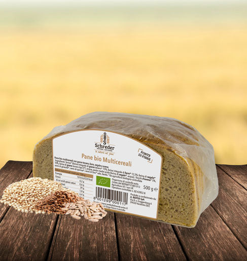 PANE MULTICEREALI BIO 500G
