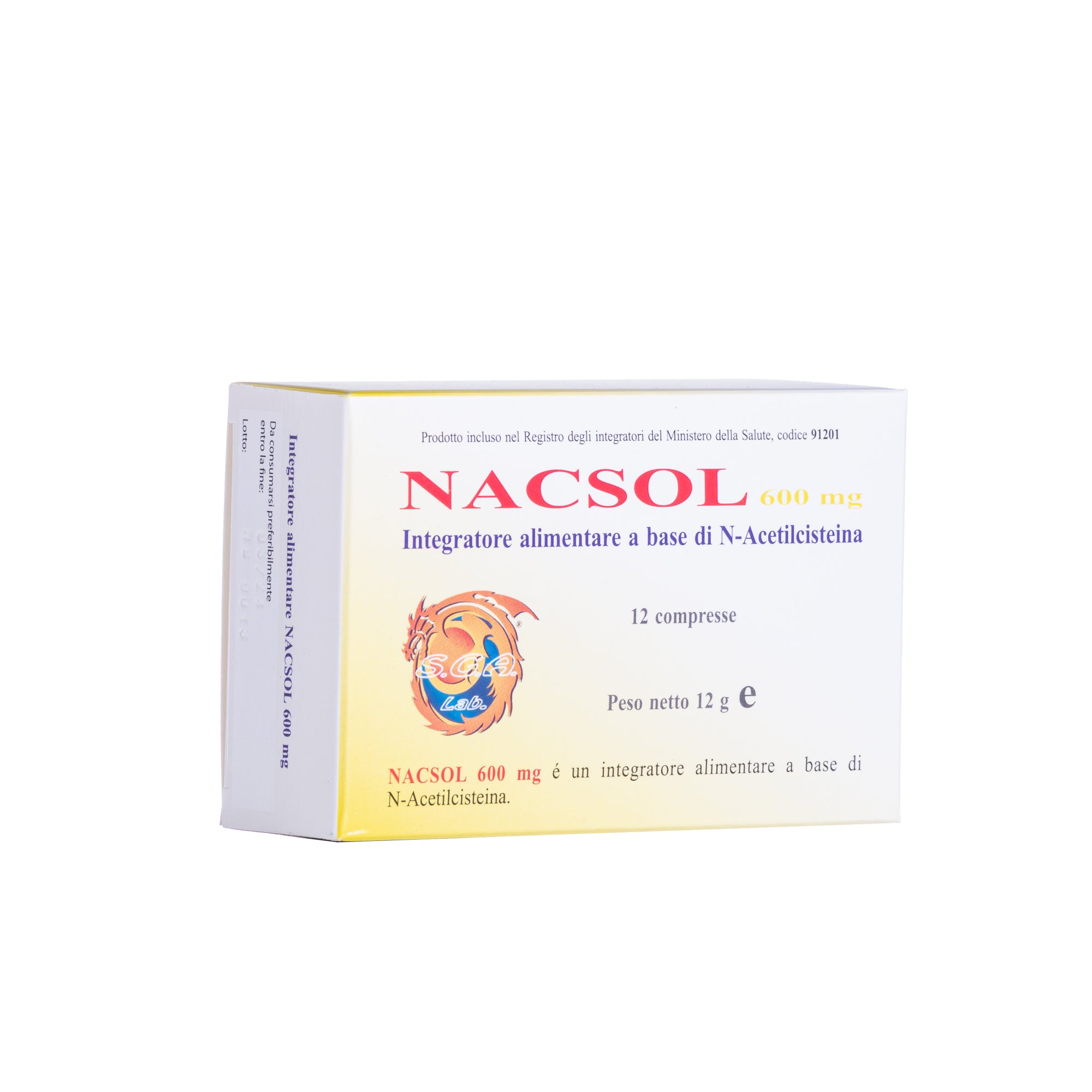 NACSOL 12 COMPRESSE