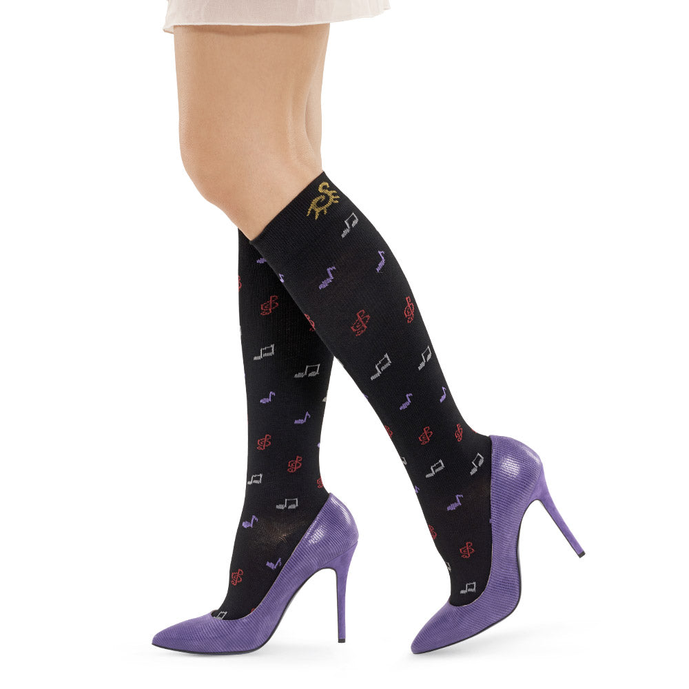SOCKS FOR YOU BAMBOO MUSIC XXL BLU NAVY