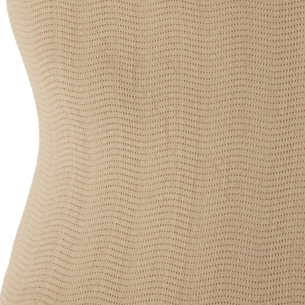 SILVER WAVE TOP L NOISETTE