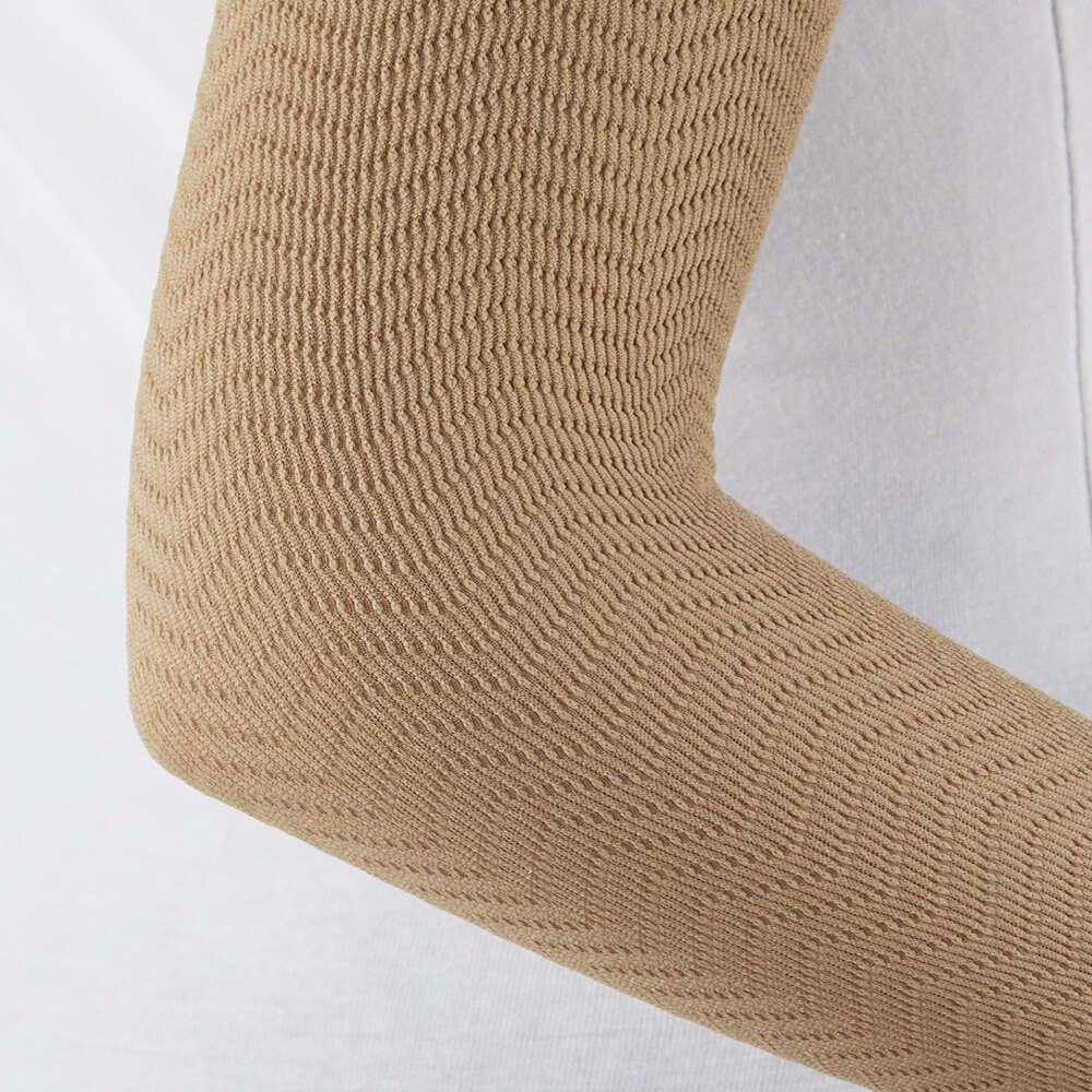 SILVER WAVE SLIMMING SLEEVES S NOISETTE