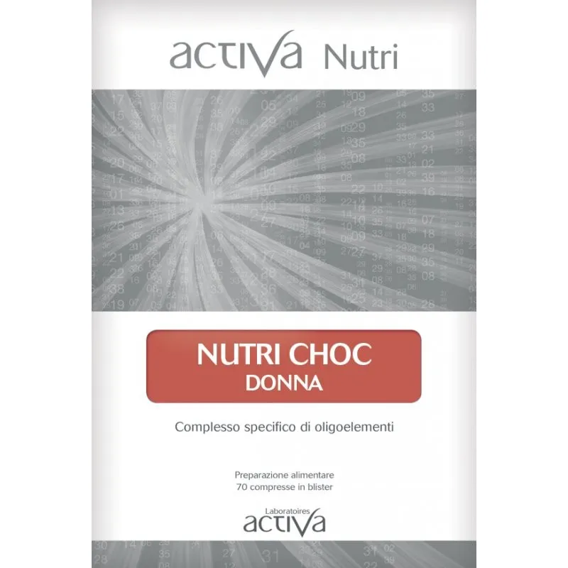 NUTRI CHOC DONNA OLIGOELEMENTI 70 CPR