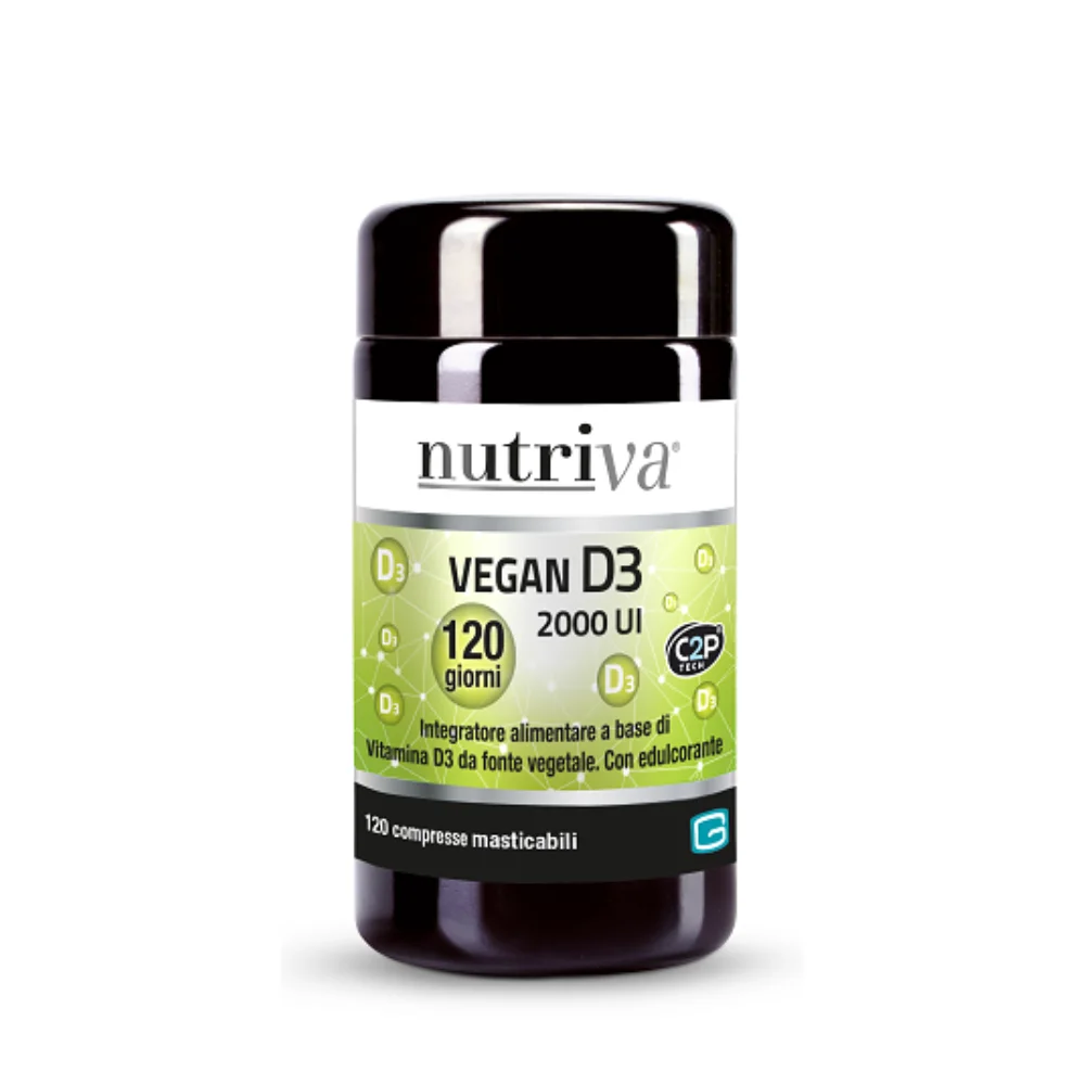 NUTRIVA VEGAN D3 2000 UI 120 COMPRESSE