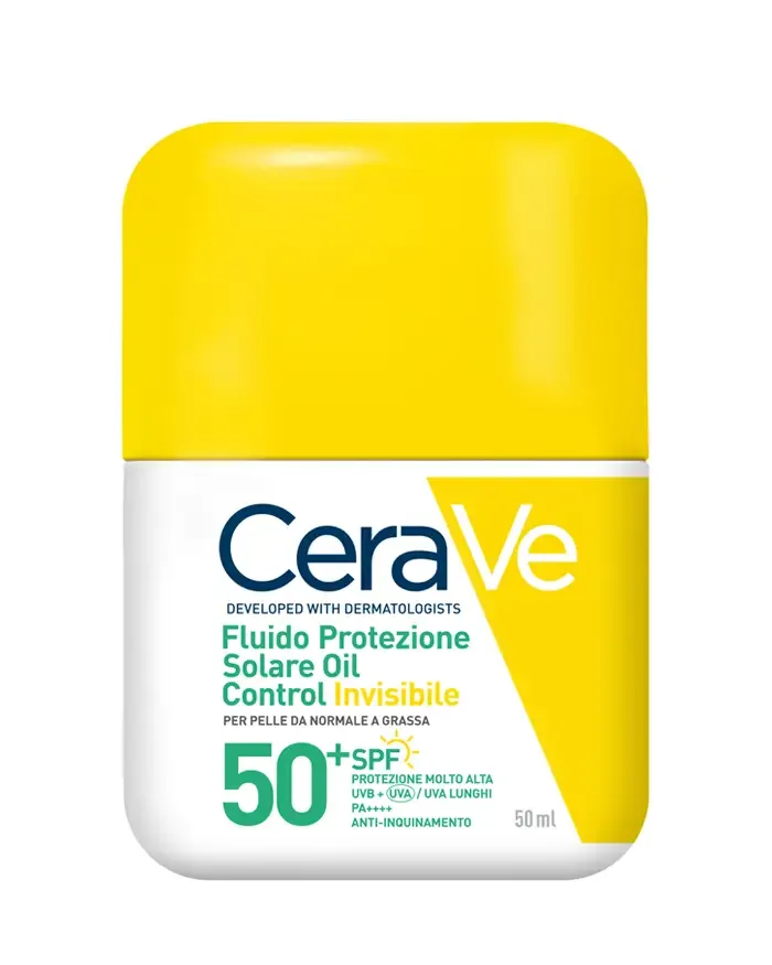 CERAVE FLUIDO PROTEZIONE SOLARE OIL CONTROL INVISIBILE SPF50+ 50ML