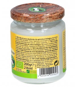 OLIO DI COCCO DEODORATO 200G