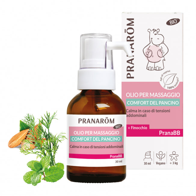 PRANAROM OLIO MASSAGGIO COMFORT DEL PANCINO
