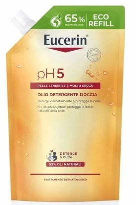 EUCERIN GEL & OLIO DOCCIA DELICATO RICARICA 400ML