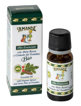 L'AMANDE OLIO ESSENZIALE ABETE ROSSO E CIRMOLO DEL TRENTINO 10ML