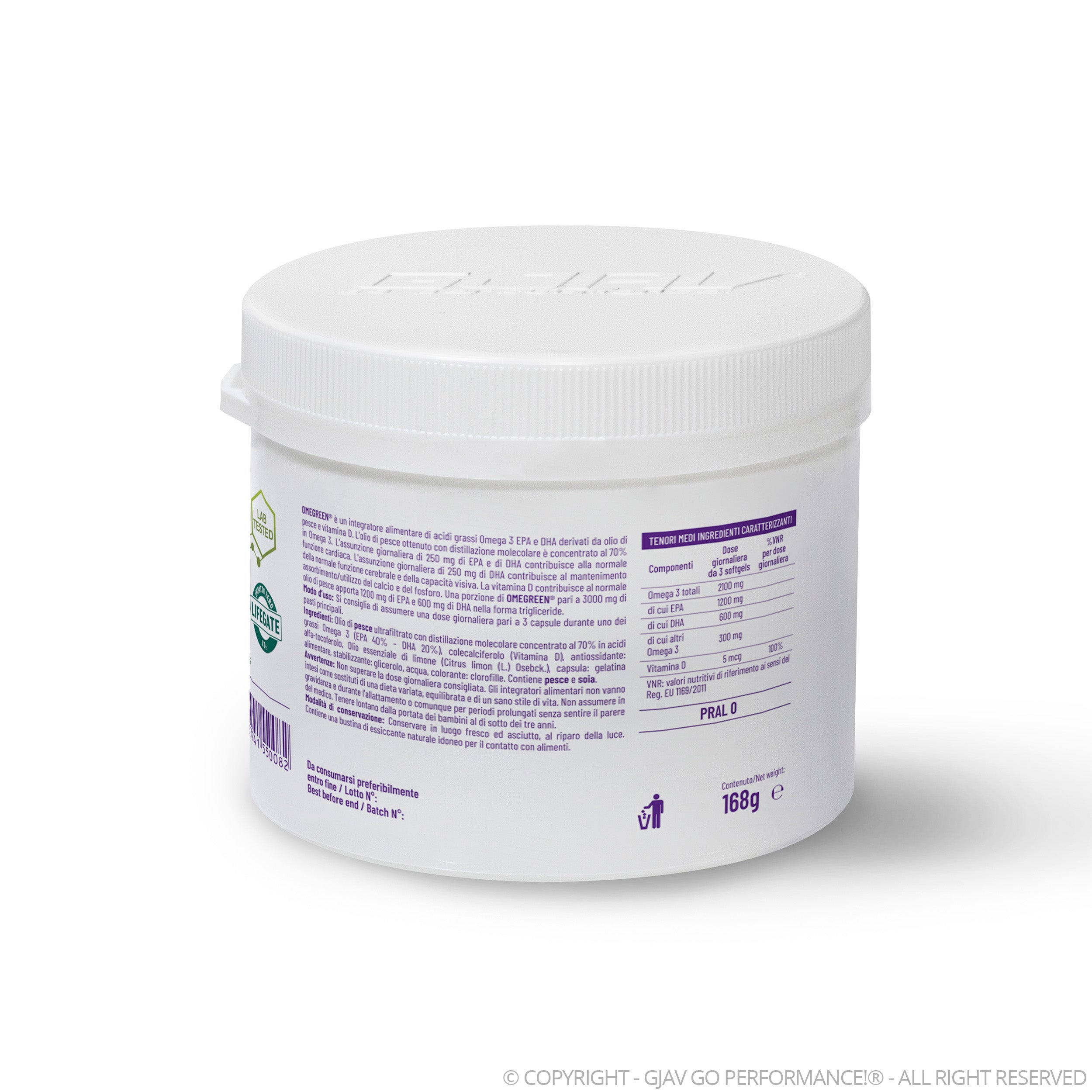GJAV OMEGREEN 120SOFTGELS
