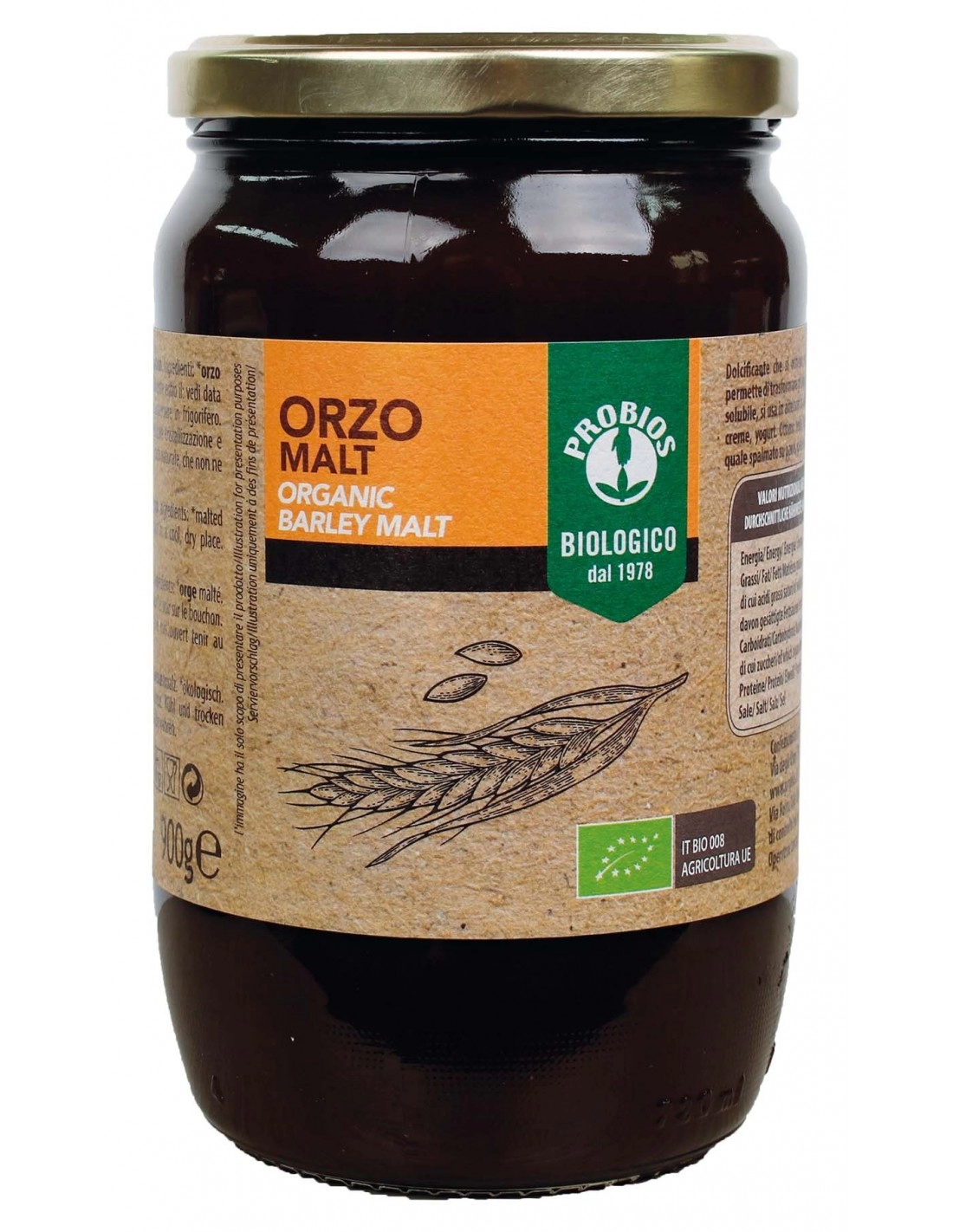 ORZO MALTATO MALTO DI ORZO 900G