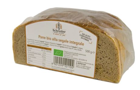 PANE BIO SEGALE INTEGRALE 500G
