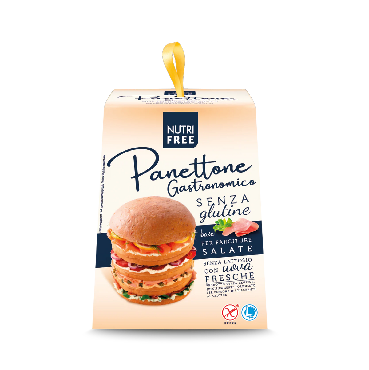 NUTRIFREE PANETTONE GASTRONOMICO SENZA GLUTINE E LATTOSIO 400G