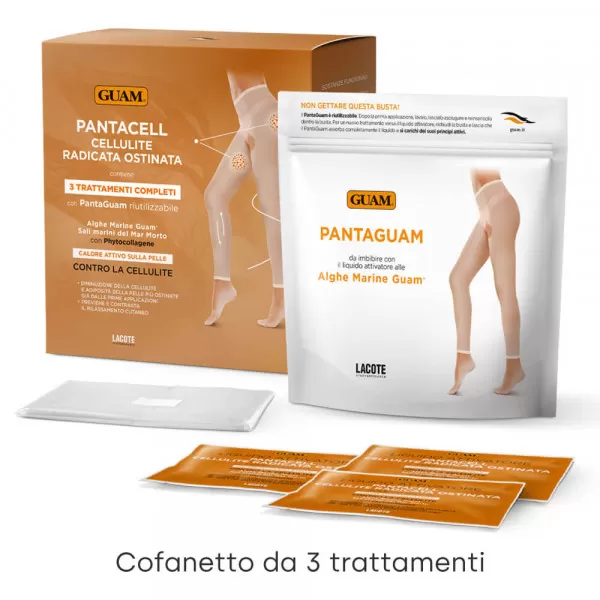 GUAM PANTACELL CELLULITE RADICATA 3 BUSTE + PANTALONE
