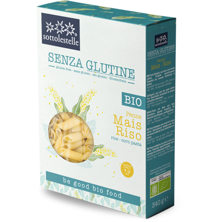 PENNE MAIS E RISO 340G