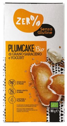 ZER% GLUTINE PLUMCAKE GRANO SARACENO E YOGURT 4X45G