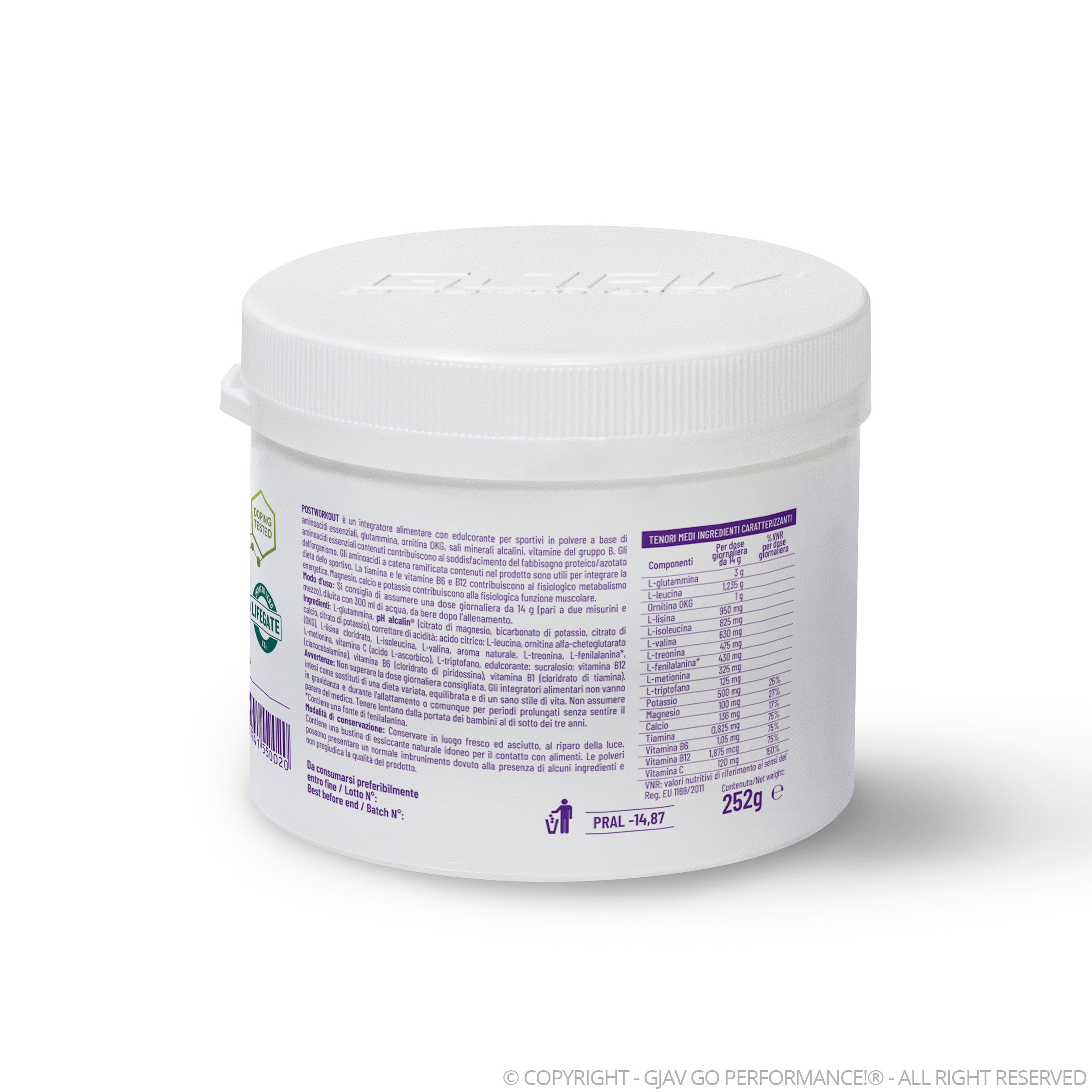 GJAV PREWORKOUT  261GR