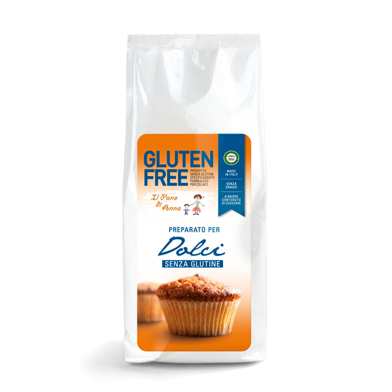 PANE ANNA DOLCI SENZA LATTE, UOVA E GLUTINE 500G