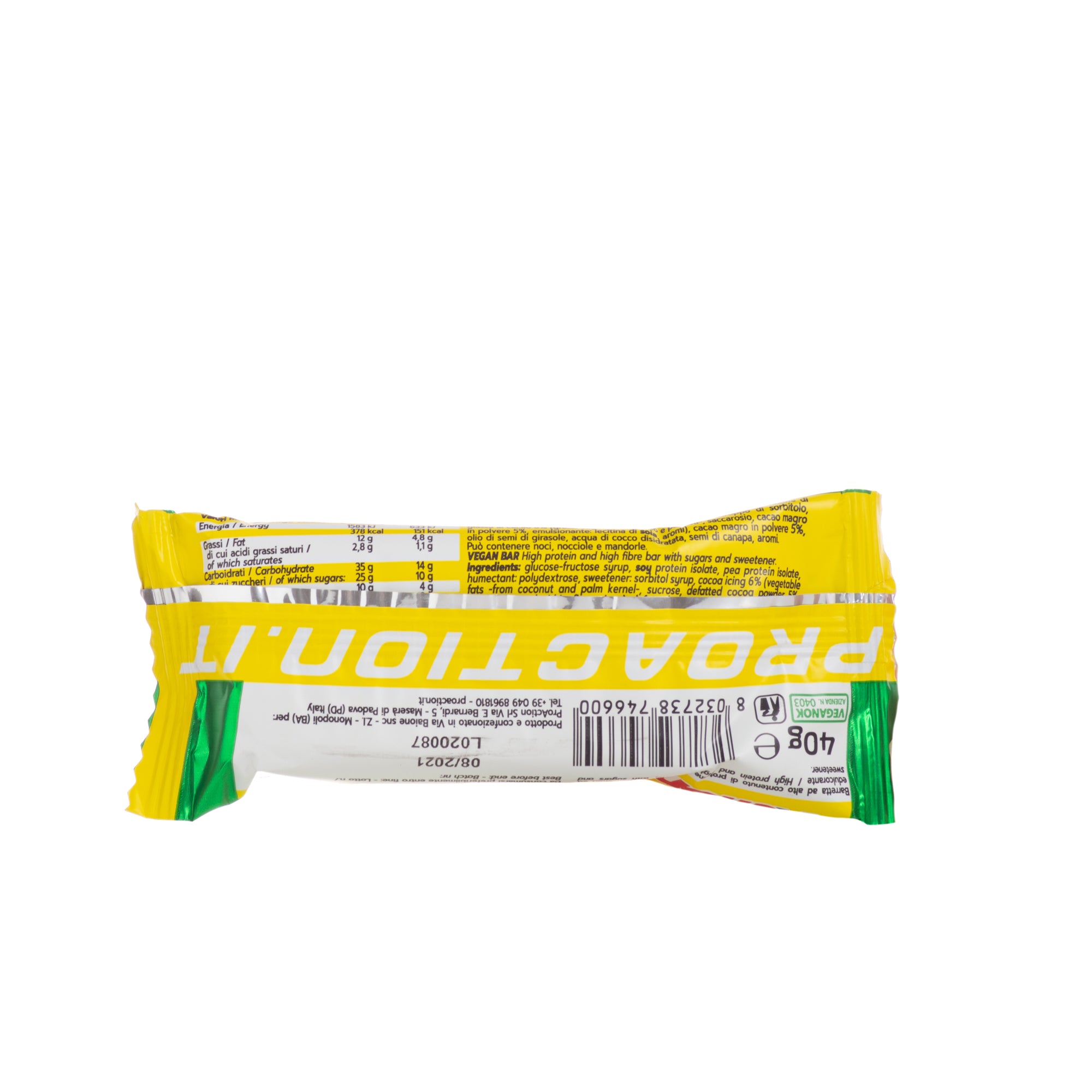 PROACTION VEGAN BAR - 40GR