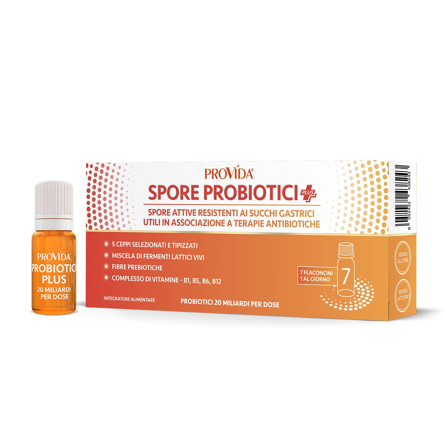 PROVIDA PROBIOTICI PLUS 20 MLD 7X8ML