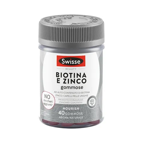 BIOTINA + ZINCO 40 GOMMOSE SWISSE