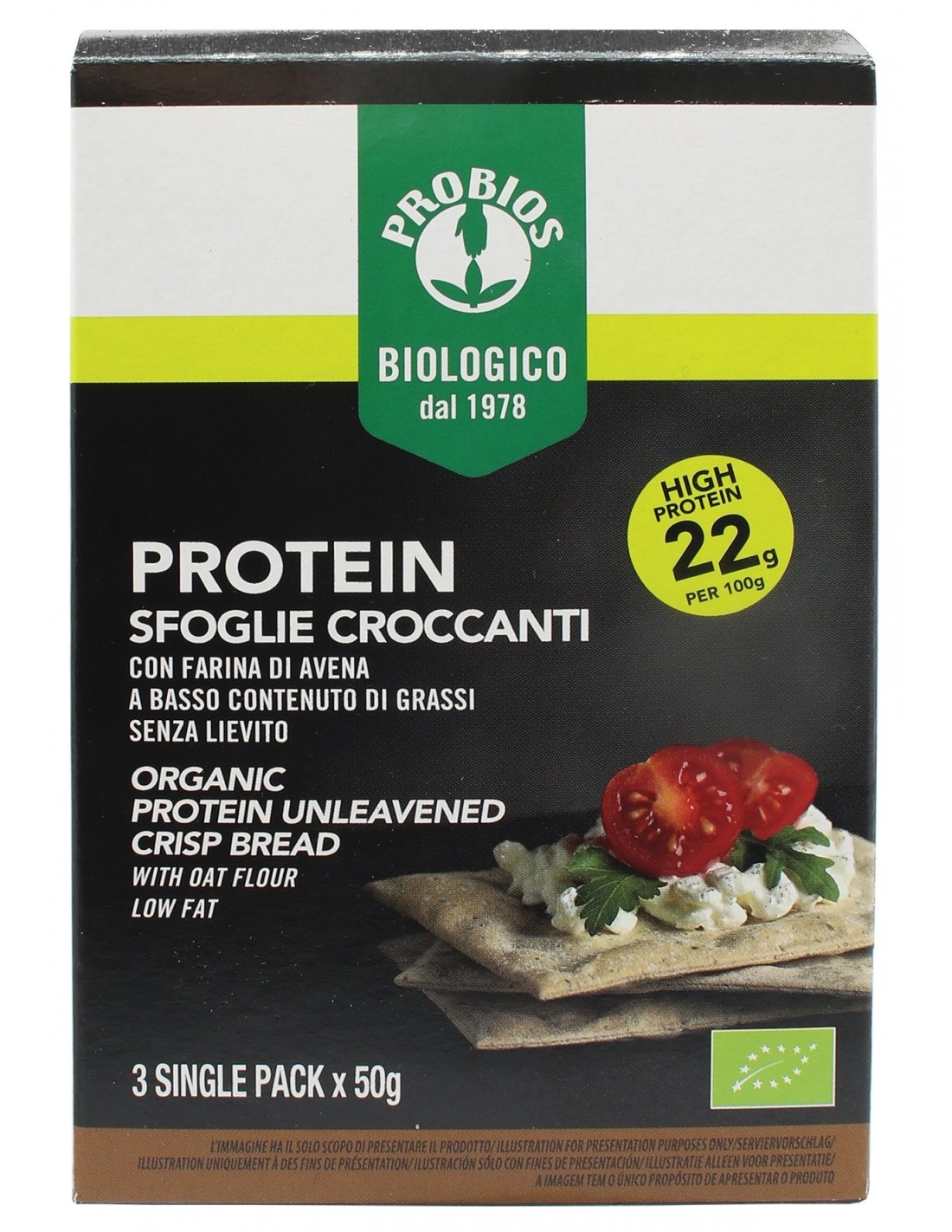 PROTEIN SFOGLIE CROCCANTI 150G