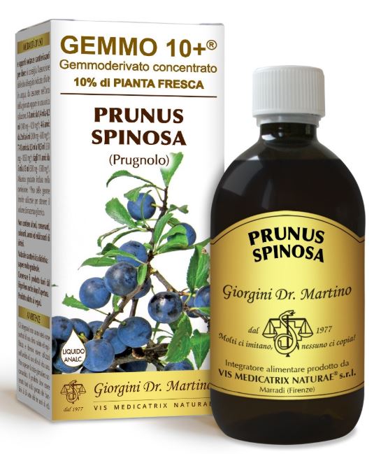 PRUGNOLO LIQUIDO ANALCOLICO GEMMO10+ 500ML