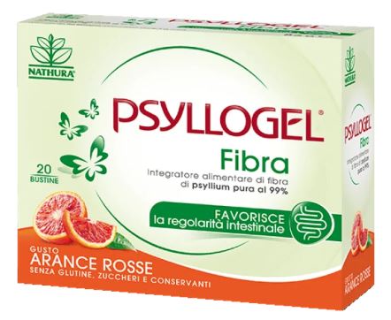 PSYLLOGEL FIBRA ARANCE ROSSE 20 BUSTINE