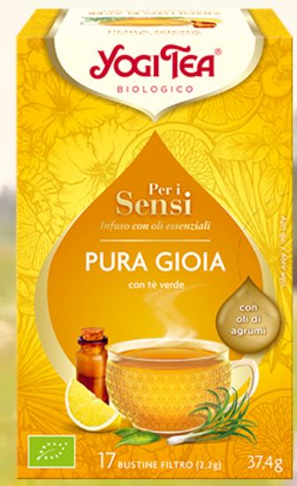 YOGI TEA PER I SENSI GIOIA 17 BUSTINE