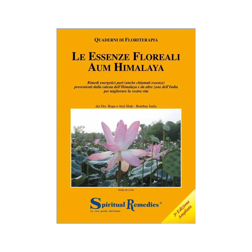 LIBRO "QUADERNO DI FLORITERAPIA N. 2: ESSENZE INDIANE AUM HIMALAYA