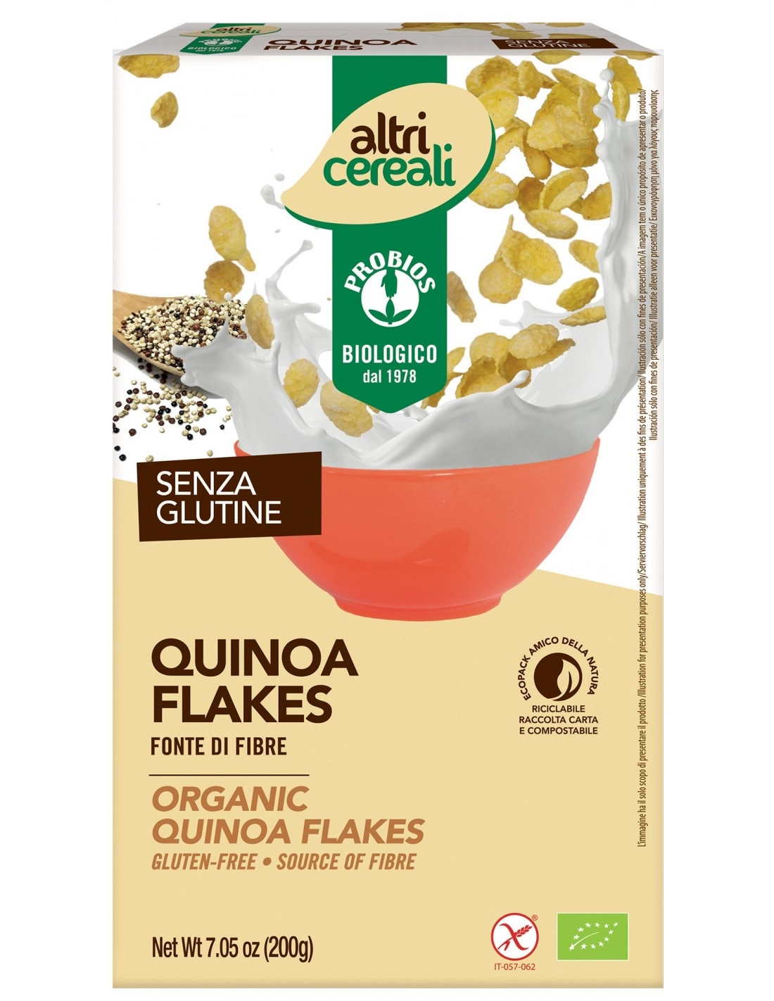 ALTRICEREALI QUINOA FLAKES 200G