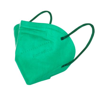 MASCHERINA FFP2 VERDE RAMEDICAL 1 PEZZO