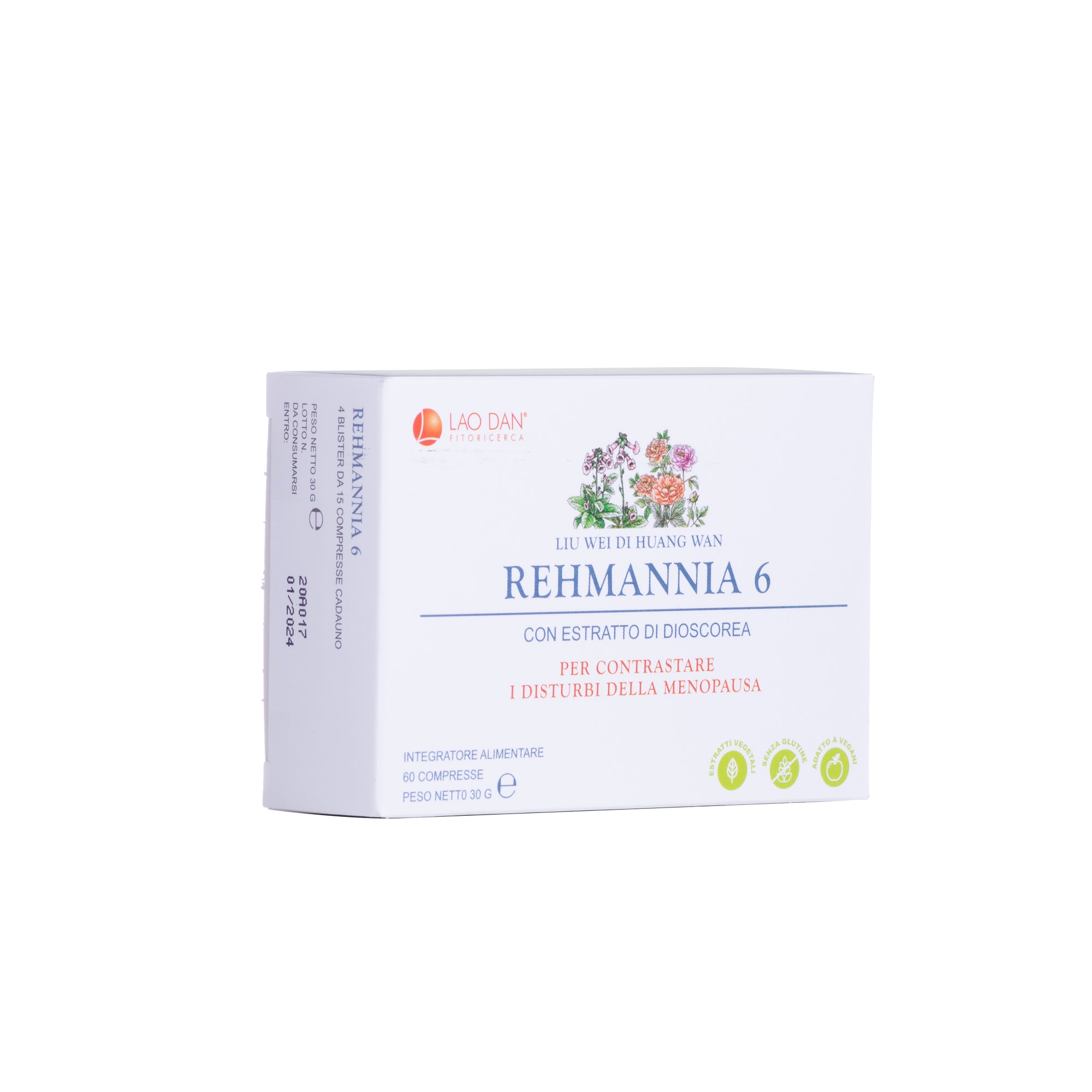 REHMANNIA 6 60 COMPRESSE