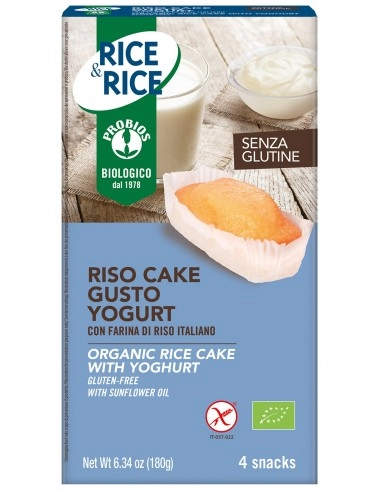 R&R RISO CAKE YOGURT 4X45G