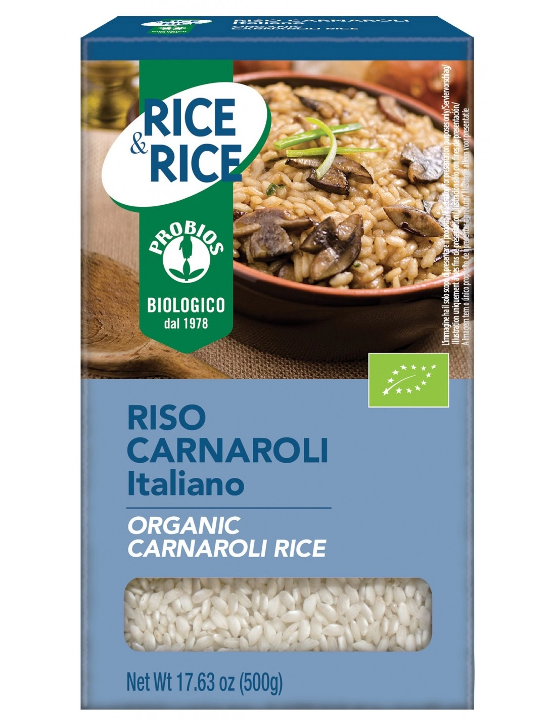 RISO CARNAROLI FINO BIANCO 500GR