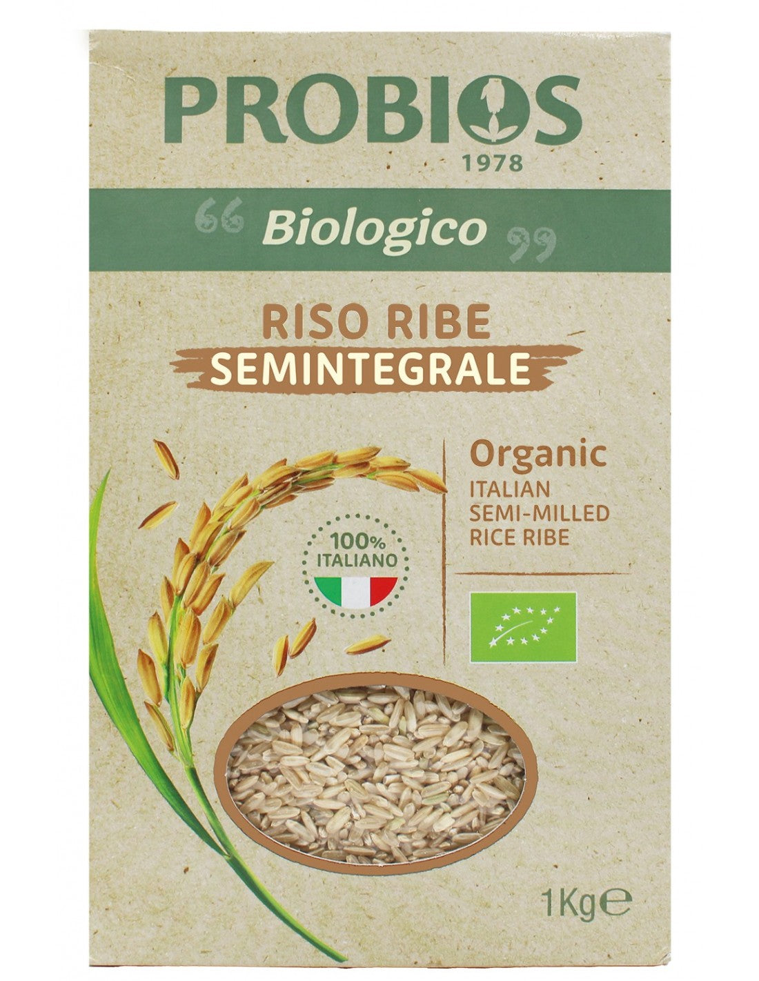 RISO RIBE SEMINTEGRALE 1KG