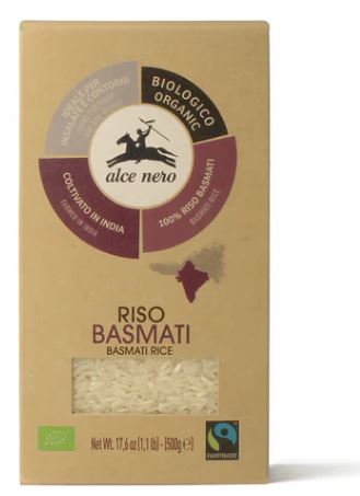 ALCE NERO RISO BASMATI 500G