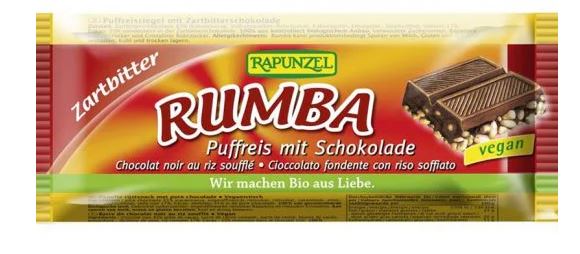 RAPUNZEL RUMBA CIOCCOLATO FONDENTE 50G